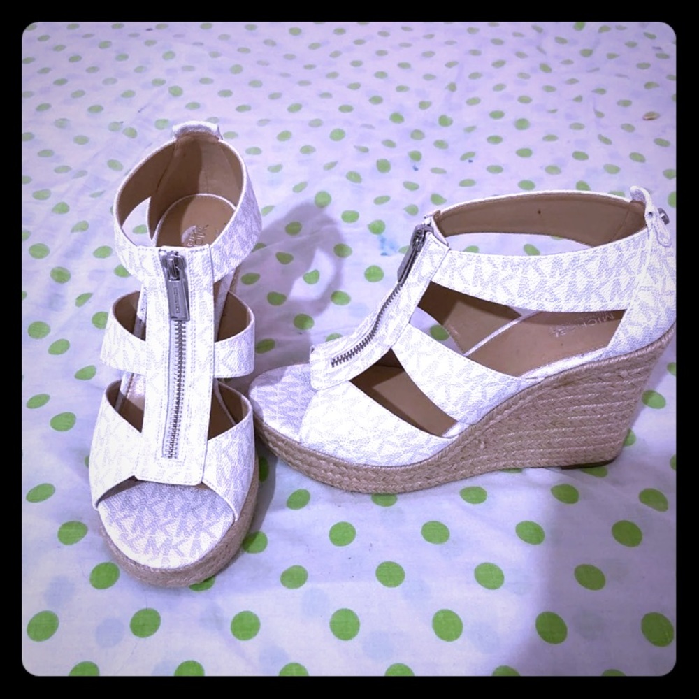 Michael Kors wedge sandals